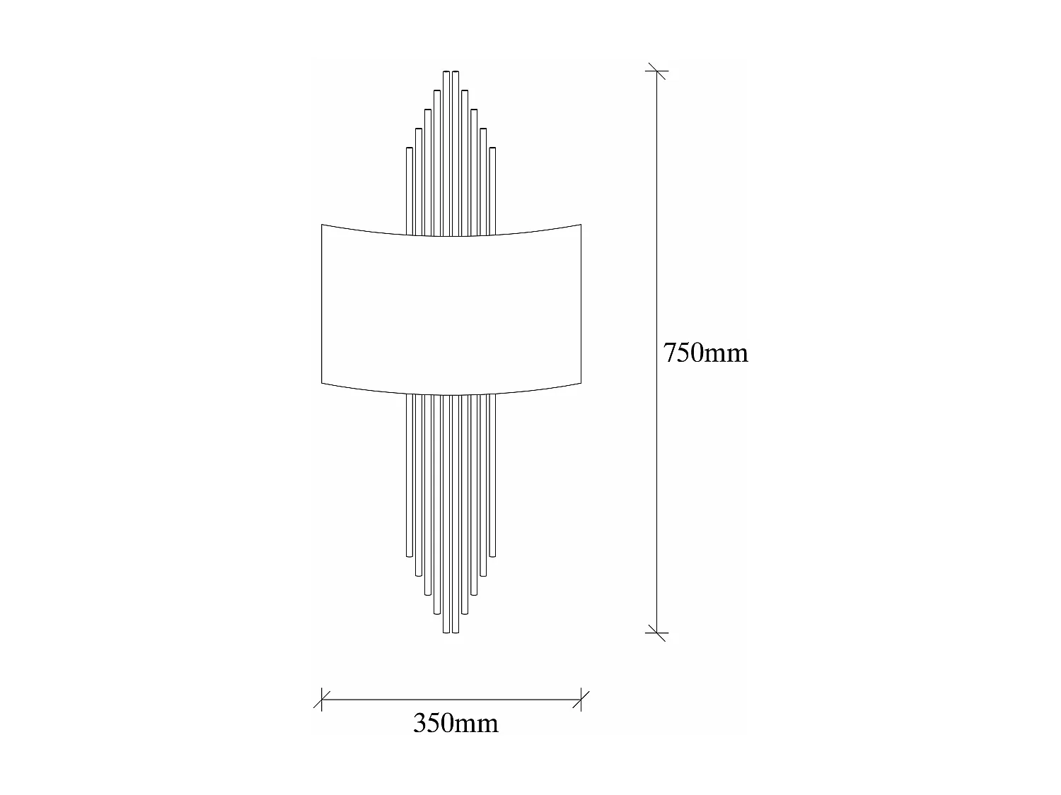 Candeeiro de Parede Preto Moderno e Elegante para Sofisticação em Seu Espaço