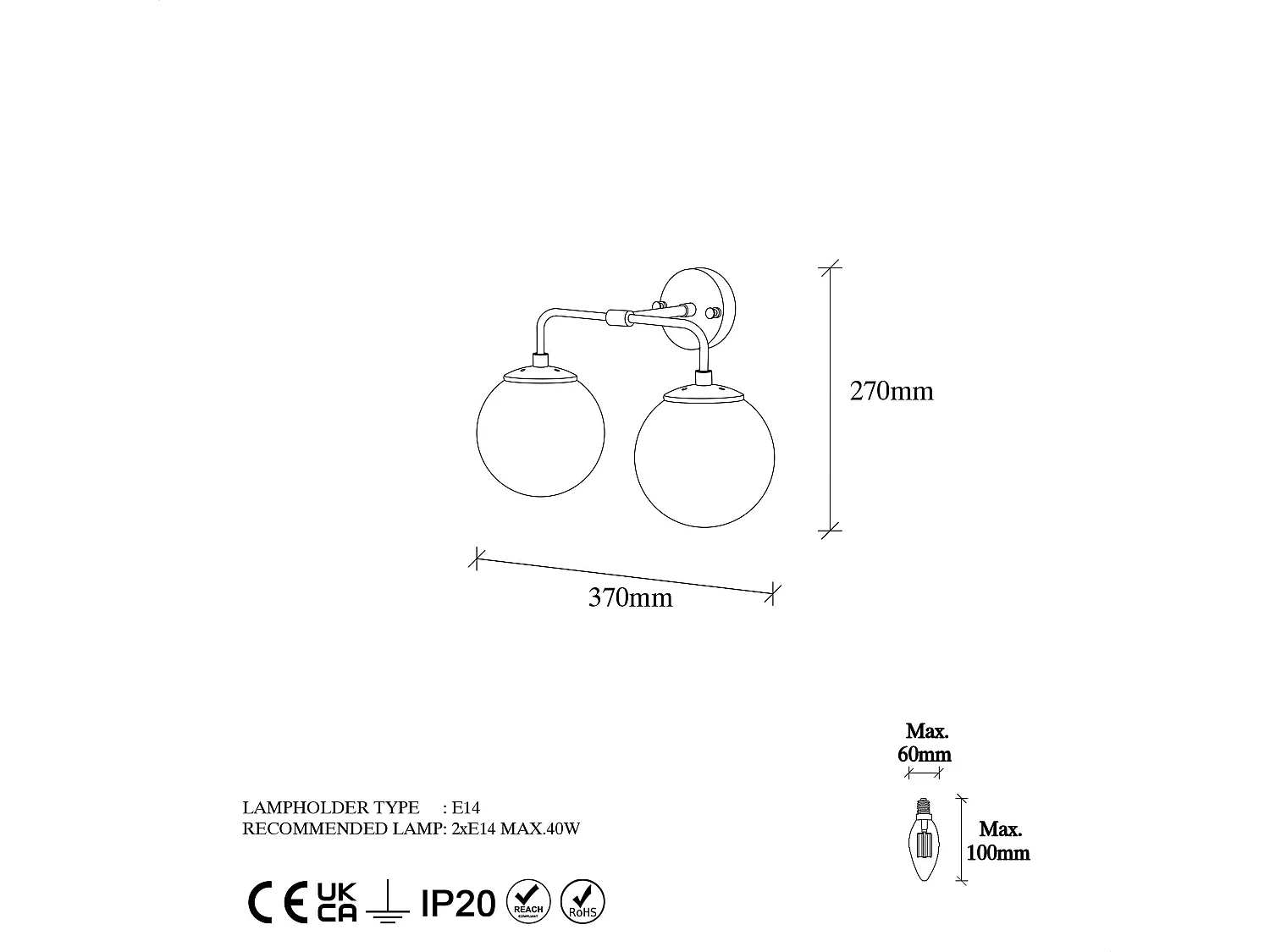 Candeeiro de Parede Dourado Elegante - Design Moderno e Sofisticado