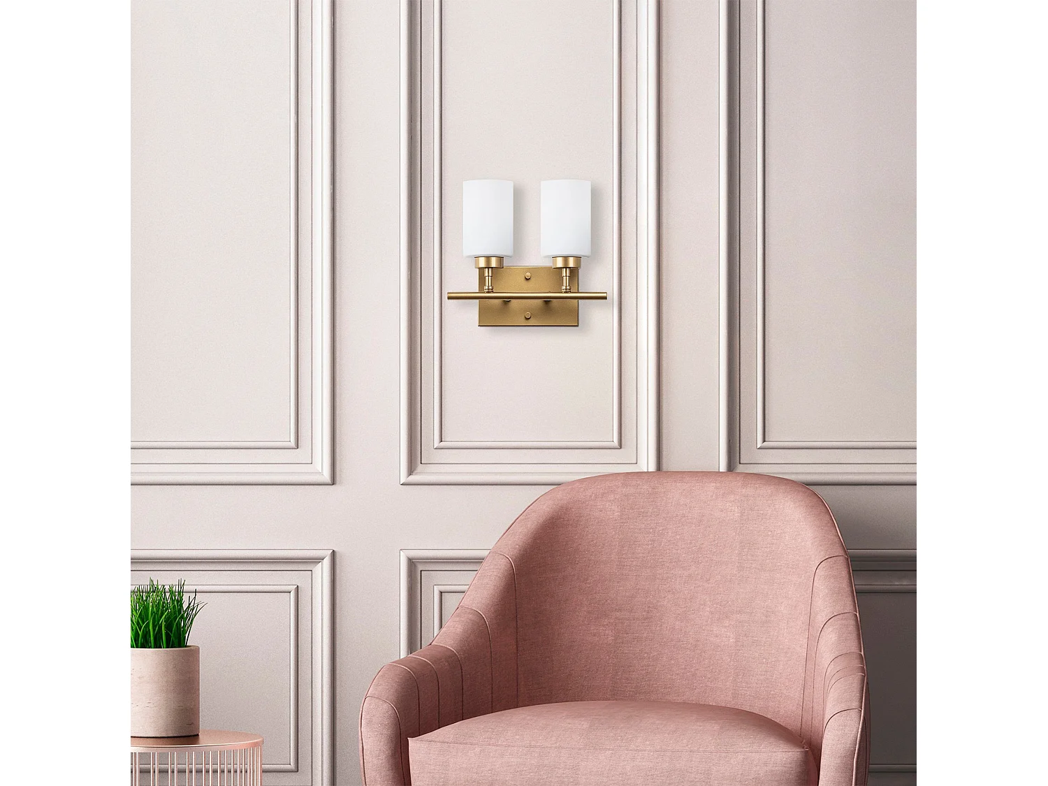 Candeeiro de Parede Glamouroso Yensuk - Elegância e Sofisticação para Seu Espaço