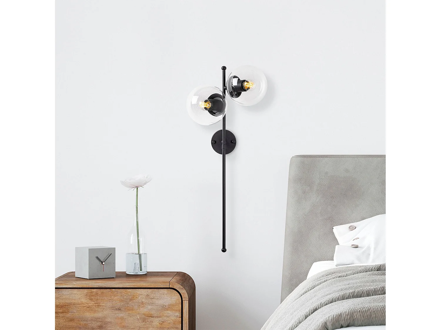 Candeeiro de Parede Fazli 10415 - Elegância e Modernidade para o Seu Espaço