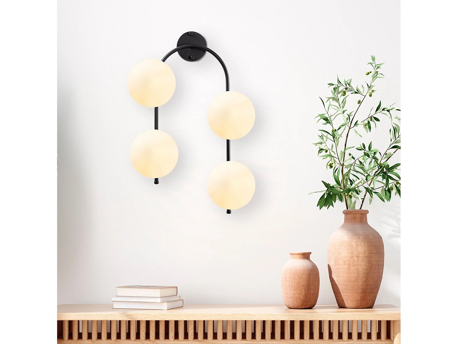 Candeeiro de Parede Moderno e Industrial - Design Elegante e Funcional