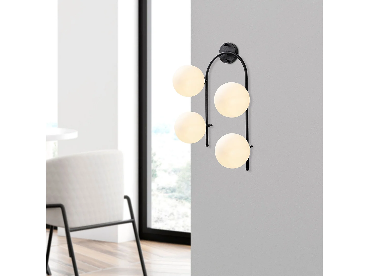 Candeeiro de Parede Moderno e Industrial - Design Elegante e Funcional