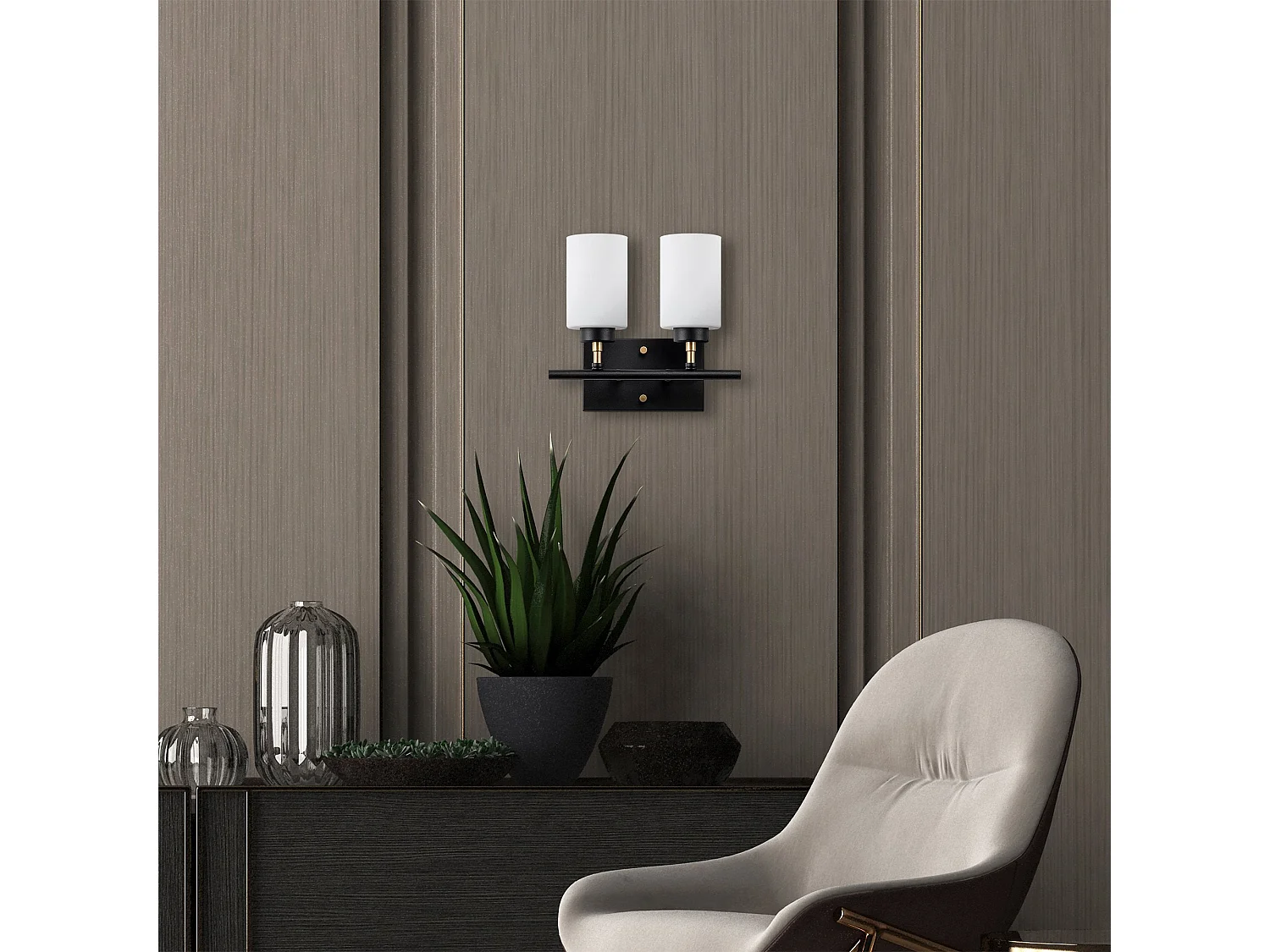 Candeeiro de Parede Yensuk 13122 - Elegância e Sofisticação para o Seu Espaço