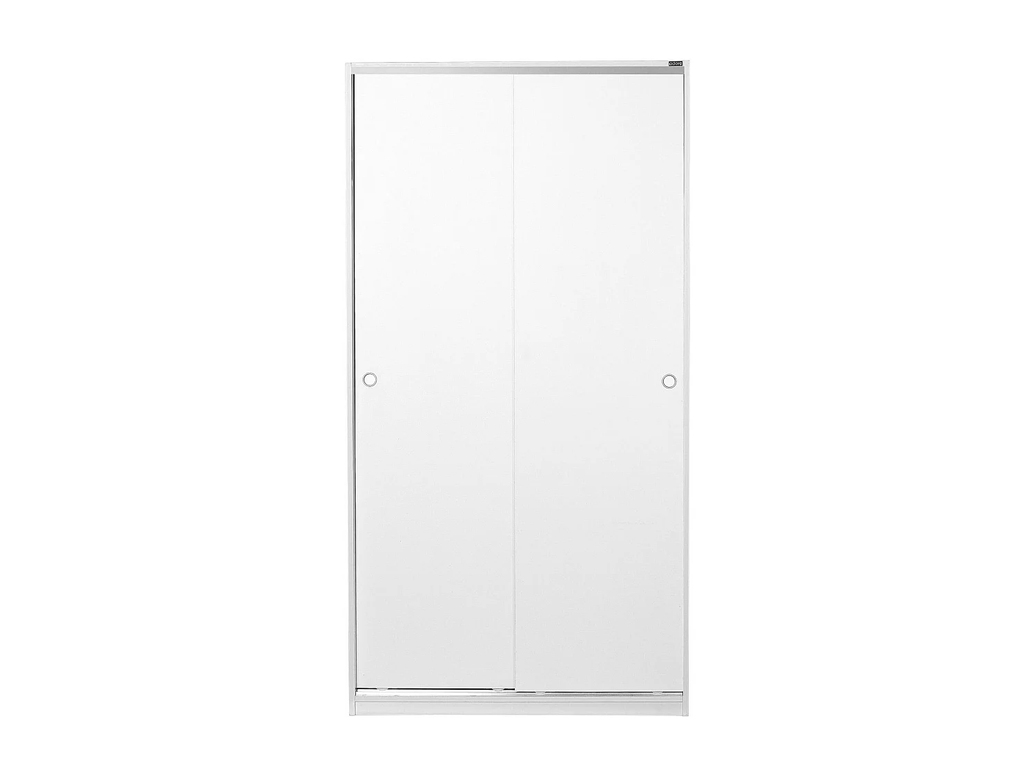 Roupeiro Moderno "Zenith" em Branco com Portas de Correr - 94 x 182 x 52 cm
