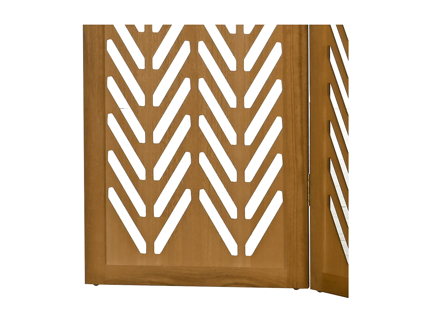 Biombo madera natural 120x1.7x170 cm HOMCOM