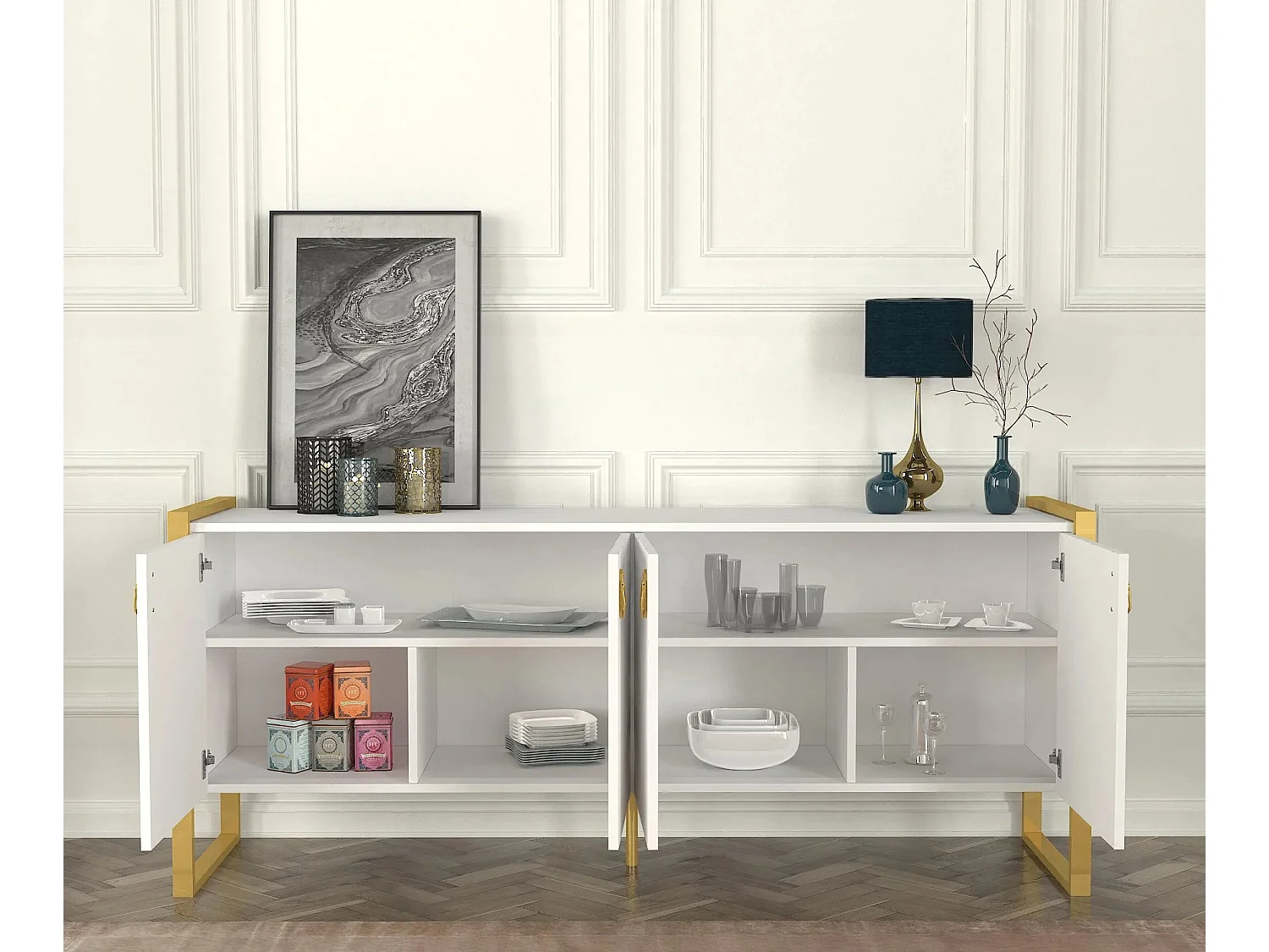 Aparador Lost - Elegância e Praticidade para Seu Lar