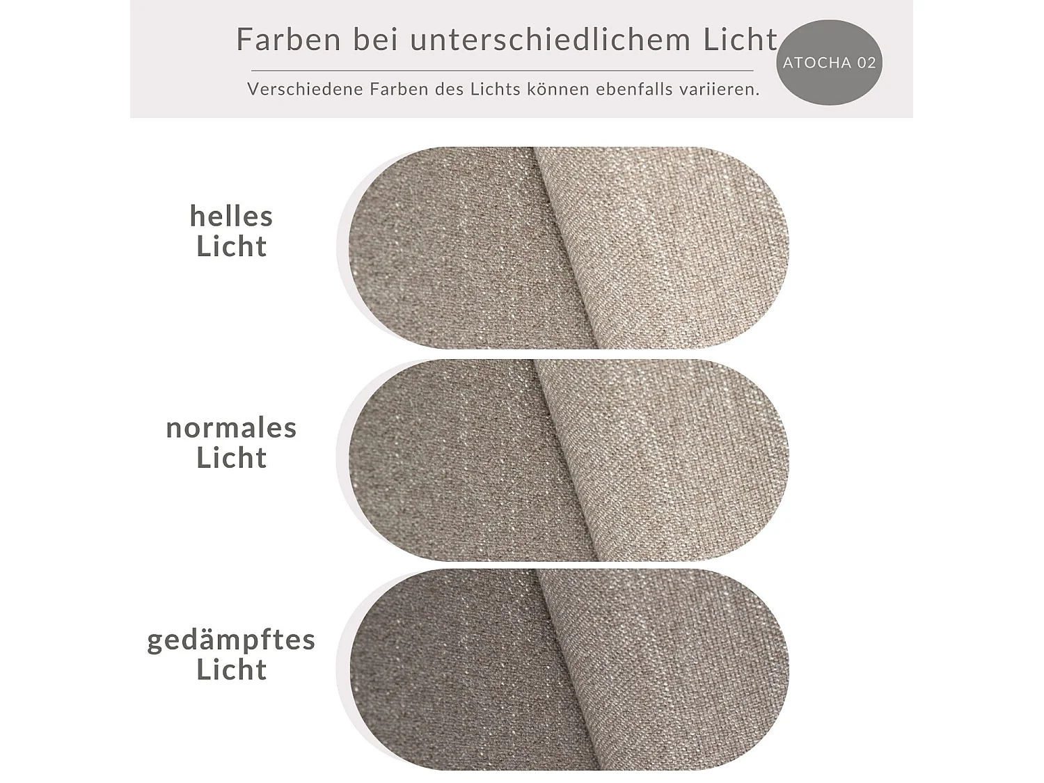 Canapé en toile tissée Amalfi - 6 places - marron clair