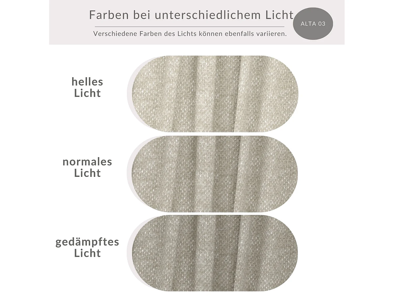 Canapé en tissu chenille Amalfi - 6 places - beige gris