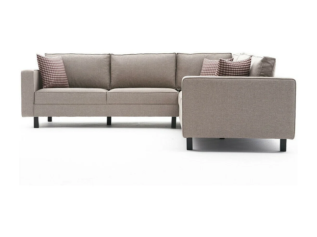 Divano angolare Altadena 326, Nocciola, 258x258x83cm