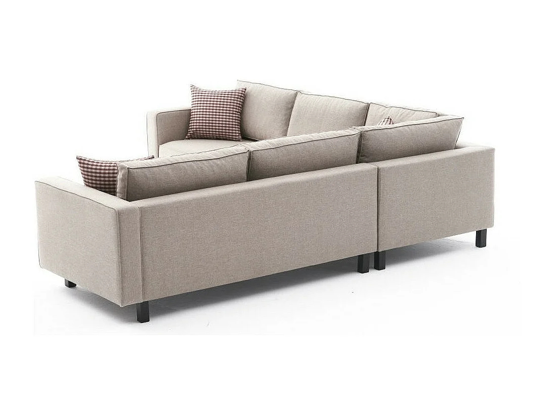 Divano angolare Altadena 326, Nocciola, 258x258x83cm