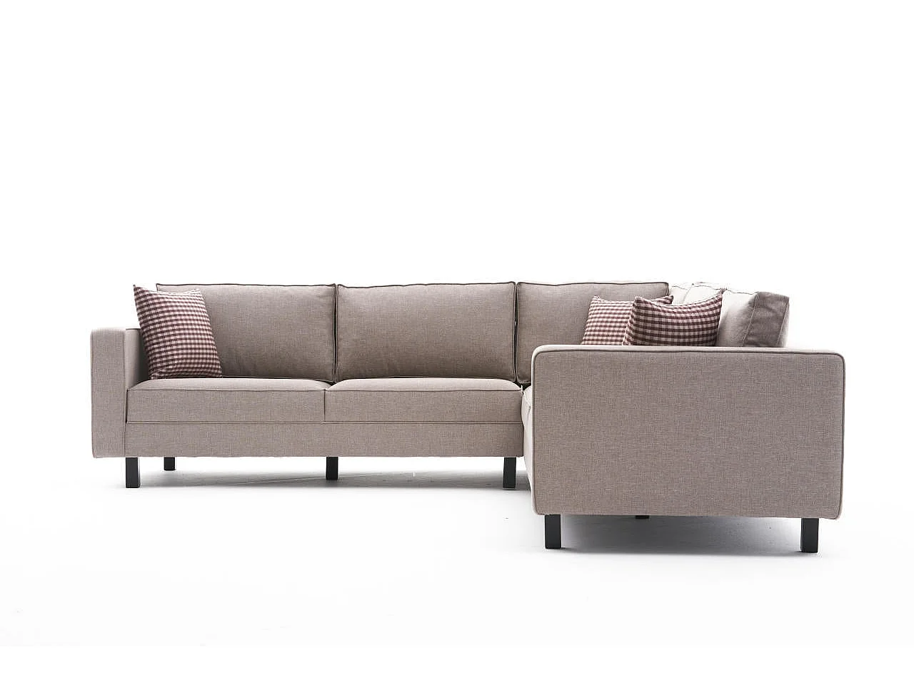 Divano angolare Altadena 326, Nocciola, 258x258x83cm