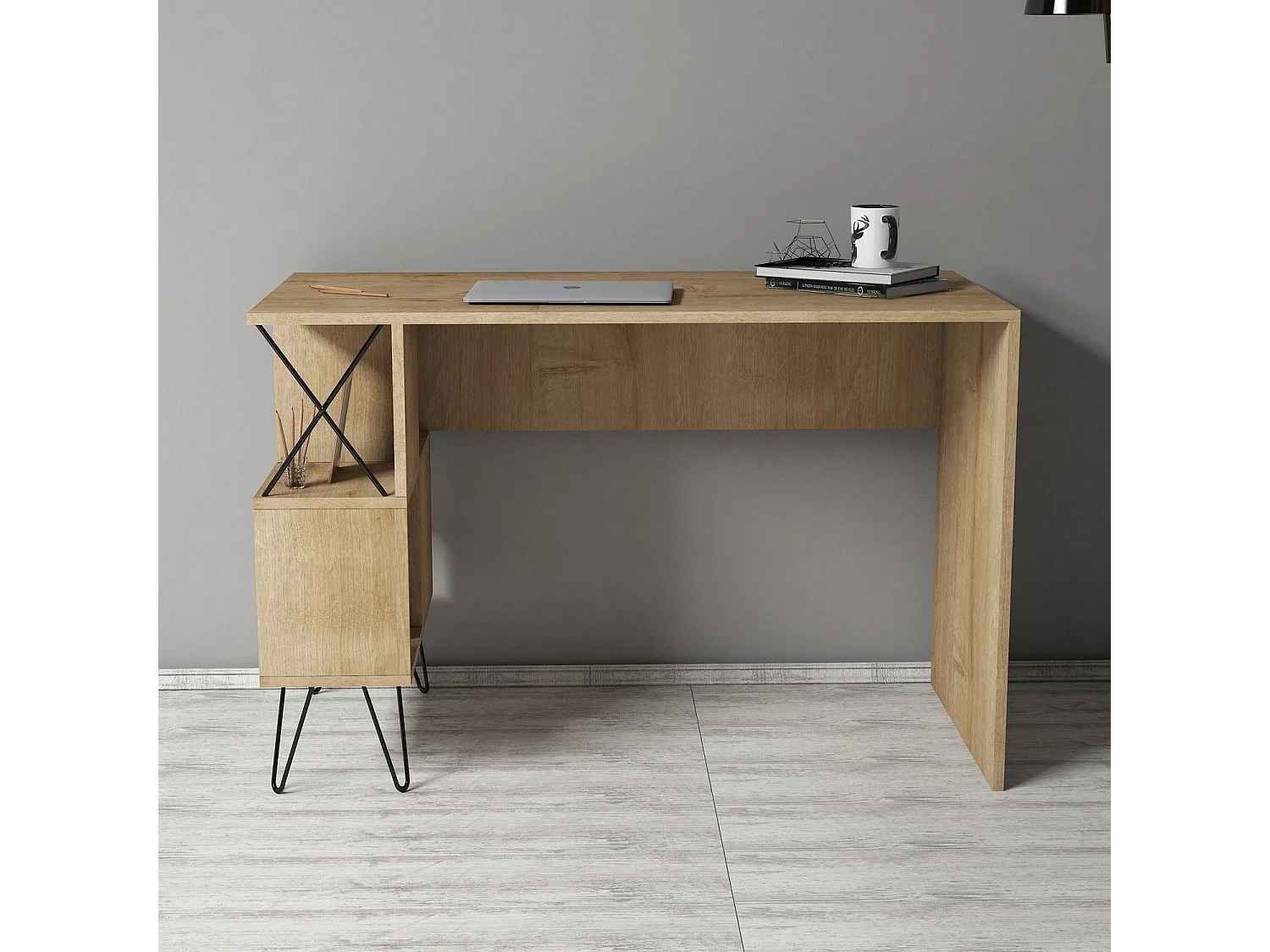 Bureau Cirka 120x78cm Bois Chêne