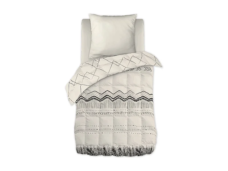 Couette imprimée 140 x 200 cm BERBERE