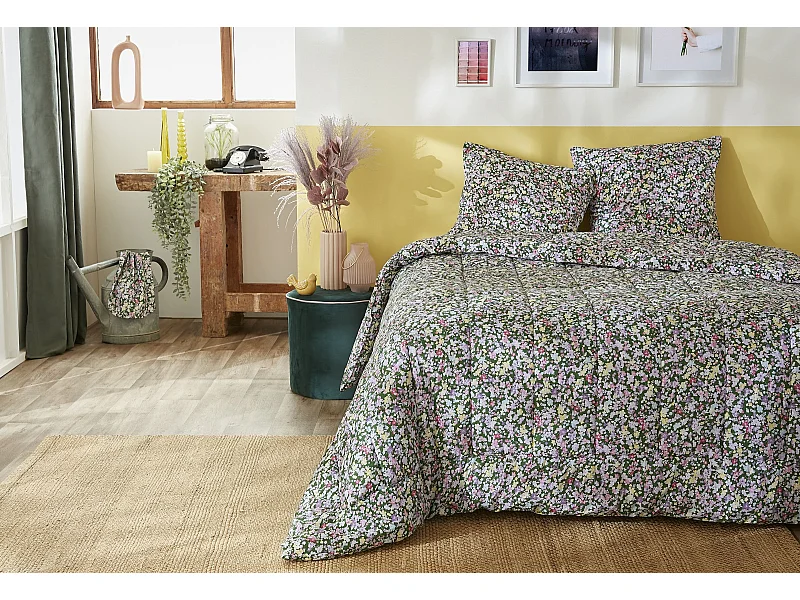 Couette imprimée 260 x 240 cm MYOSOTIS