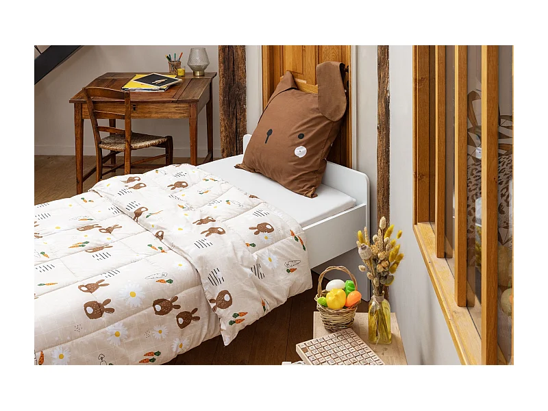 Couette imprimée 260 x 240 cm POMPON