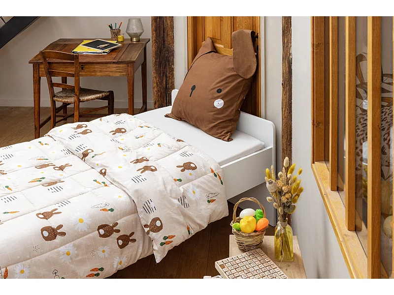 Couette imprimée 260 x 240 cm POMPON