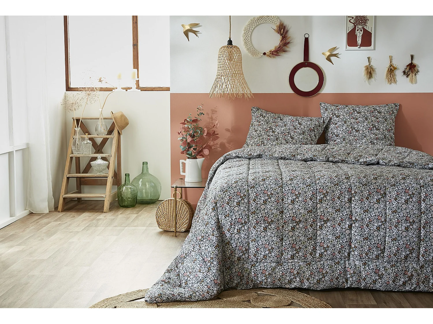 Couette imprimée 260 x 240 cm MALIA