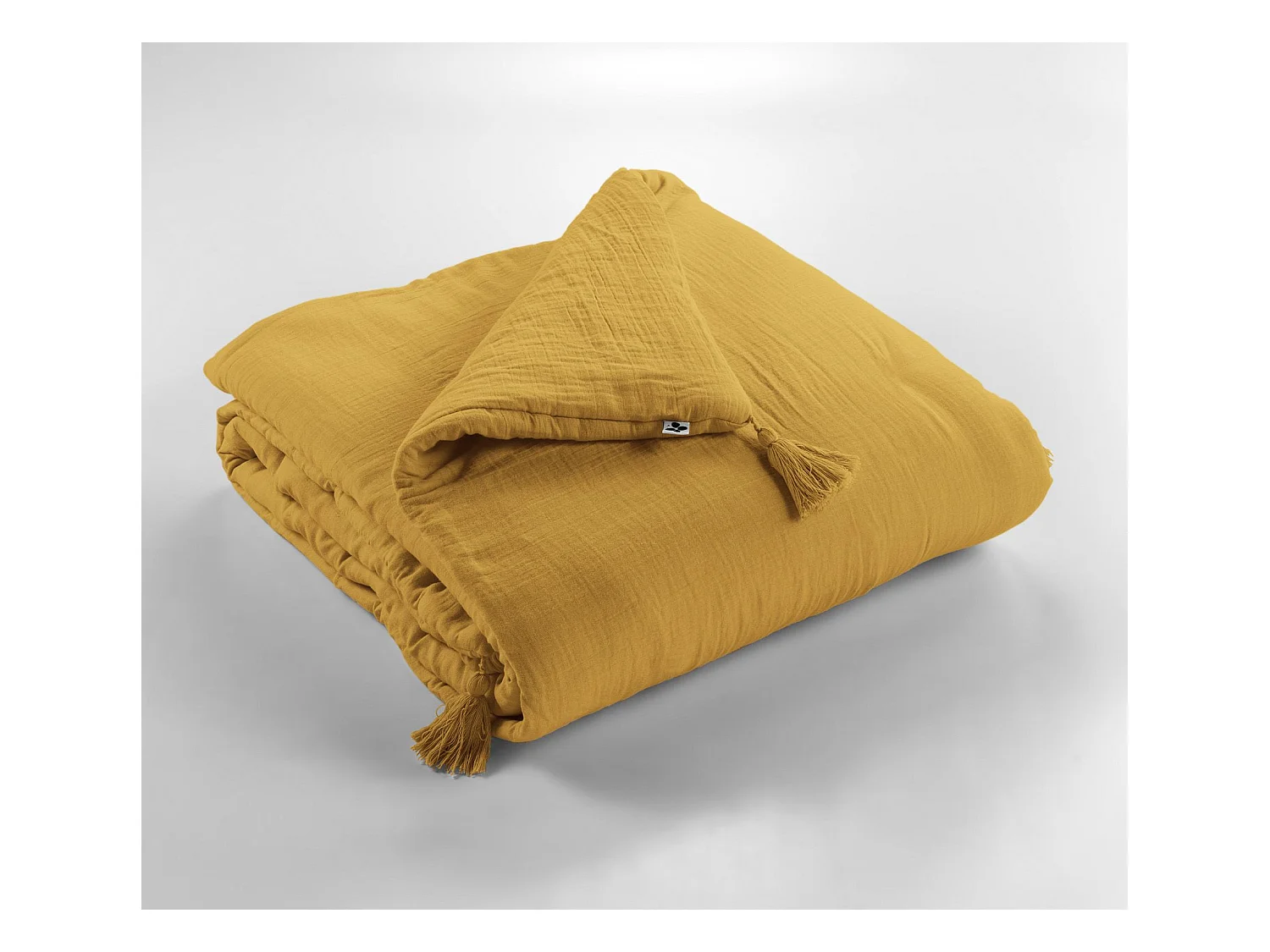 Edredon 150 x 150 cm GAÏA Safran