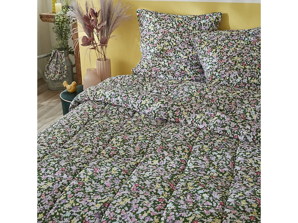 Couette imprimée 140 x 200 cm MYOSOTIS