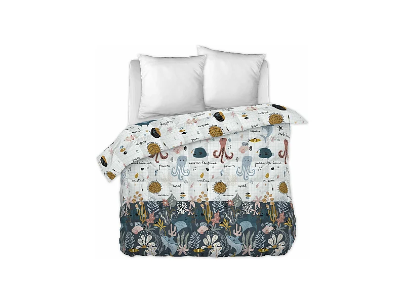 Couette imprimée 260 x 240 cm OCTOPIA