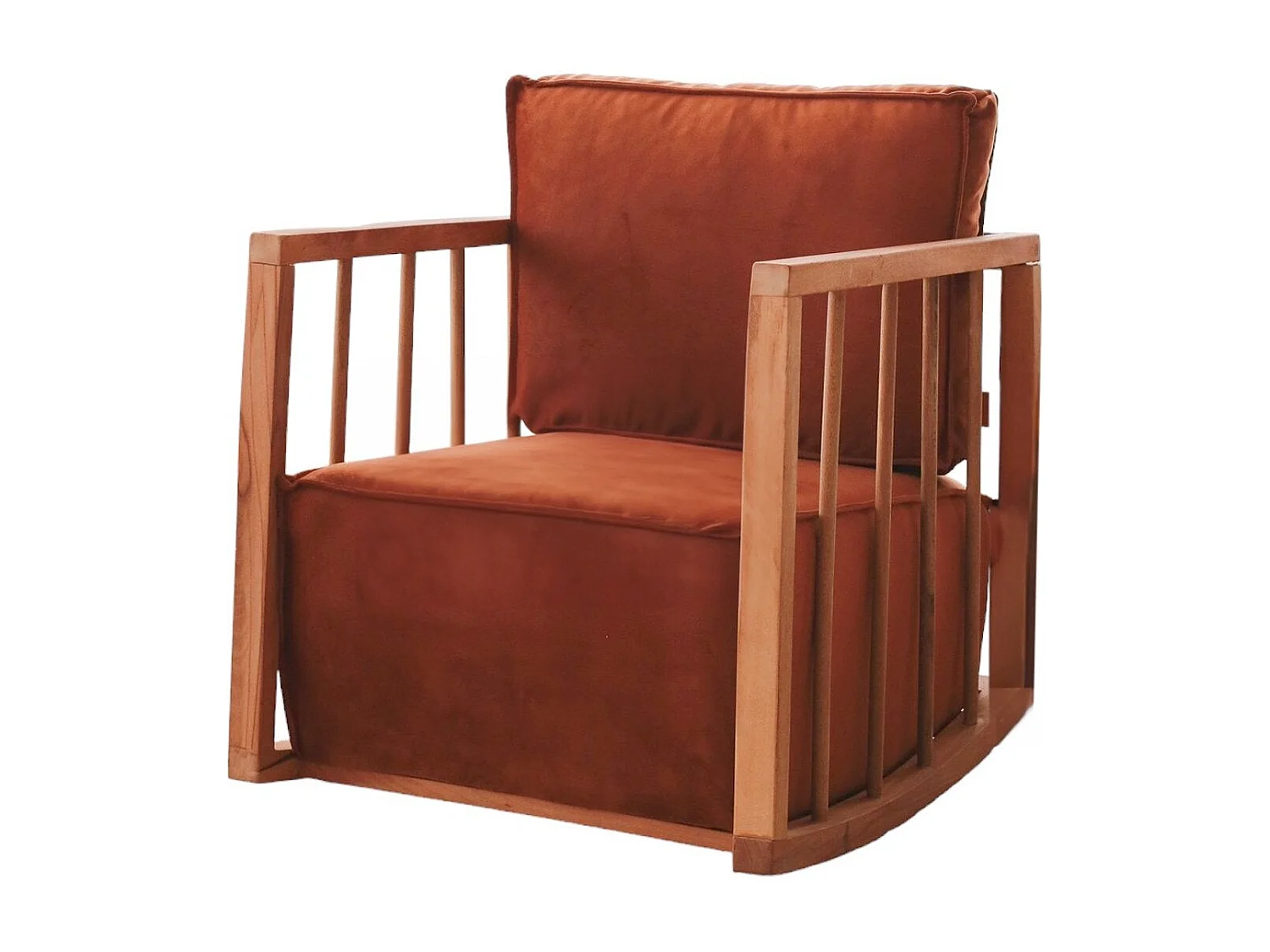 Mecedora Altadena 538, Marrón, 80x65x71cm