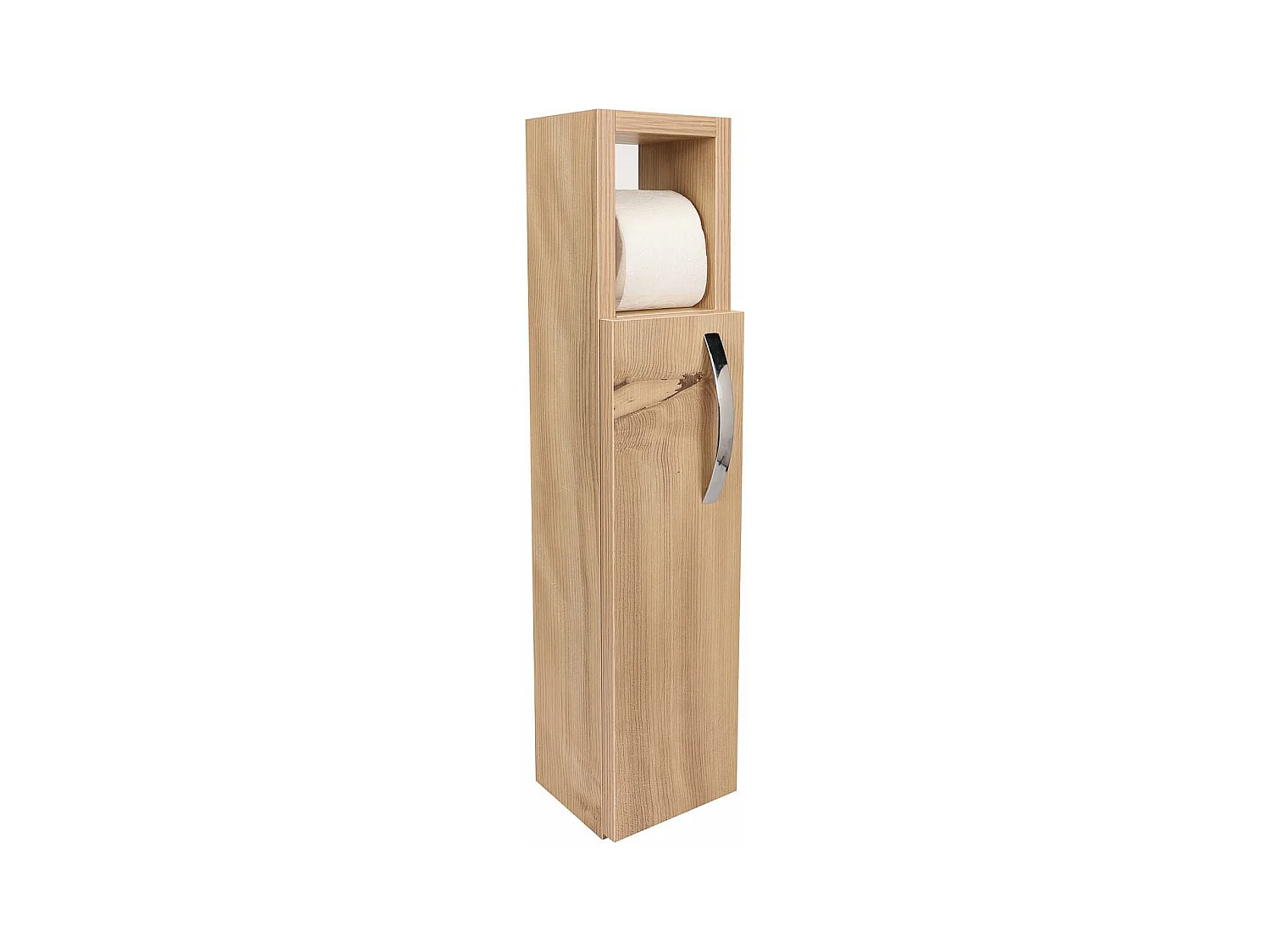 Mueble de baño de pared Kailua 433, Roble, Montada en la pared, Número de puertas: 1.00,