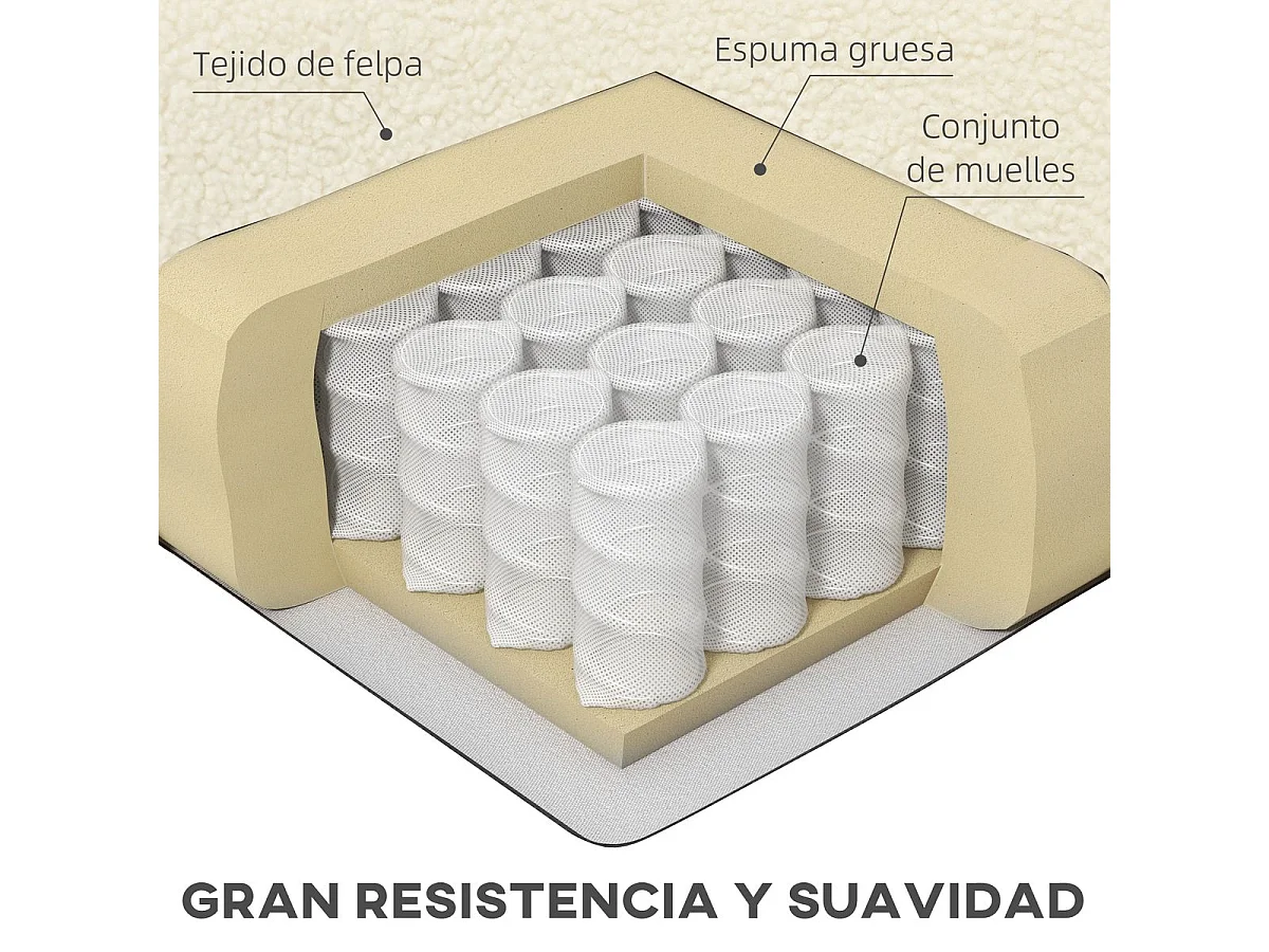 Poltrona Queen Creme e Dourado - Elegância e Conforto no Design Nórdico