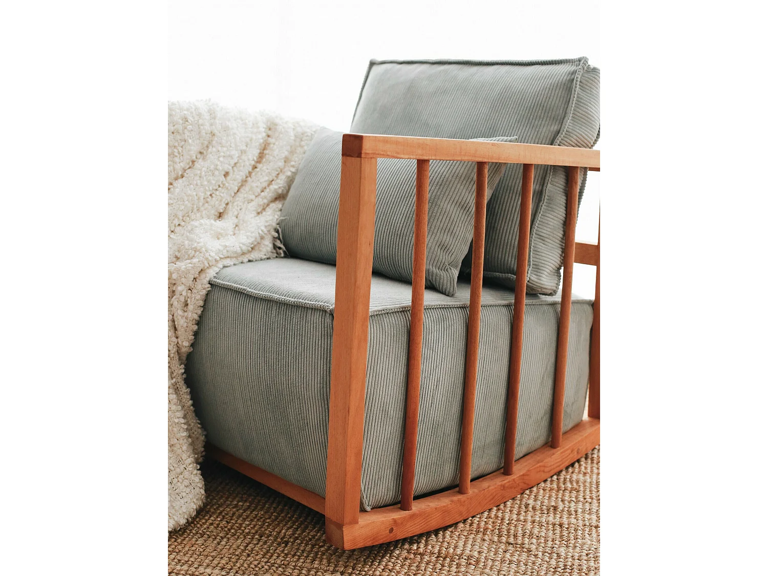 Mecedora Altadena 538, Azul, 80x65x71cm