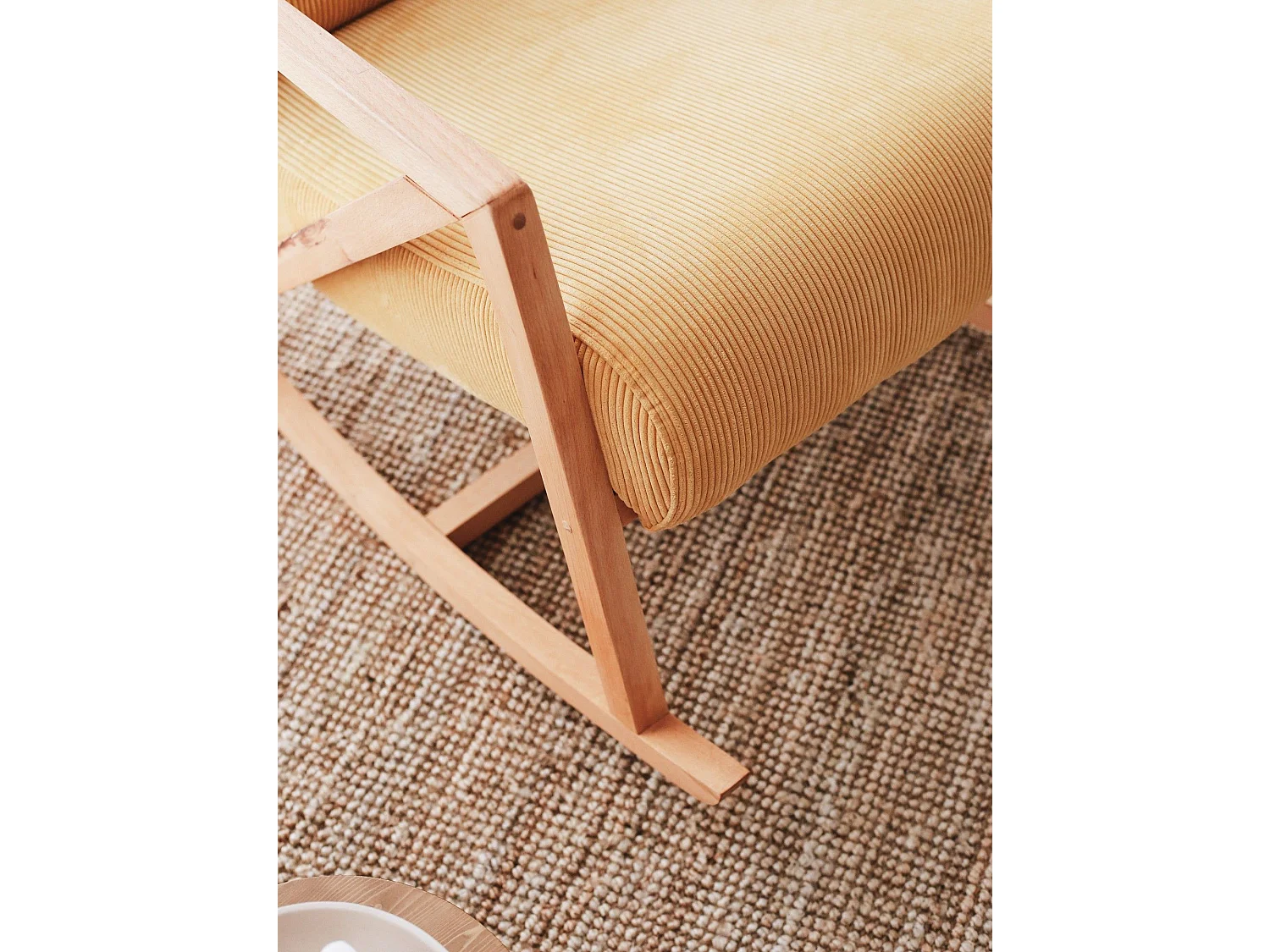 Mecedora Altadena 539, Amarillo, 67x85x75cm