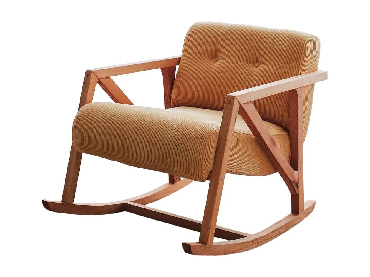 Mecedora Altadena 539, Amarillo, 67x85x75cm