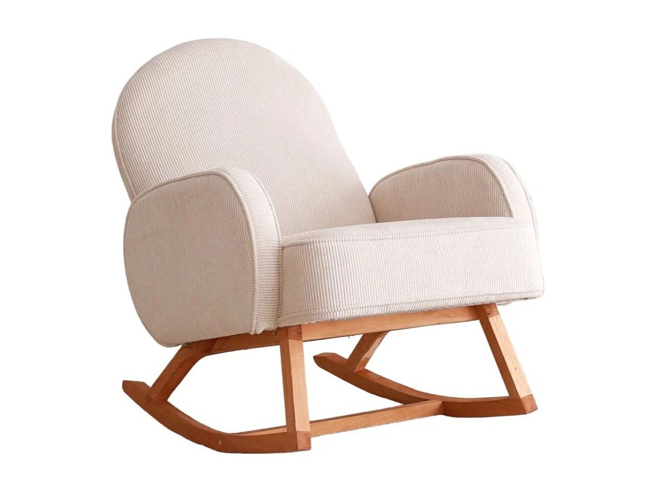 Elegancki fotel, biały aksamit, 78 x 91 x 75 cm | 100% poliester, rama bukowa, elegancki i wygodny do nowoczesnych przestrzeni