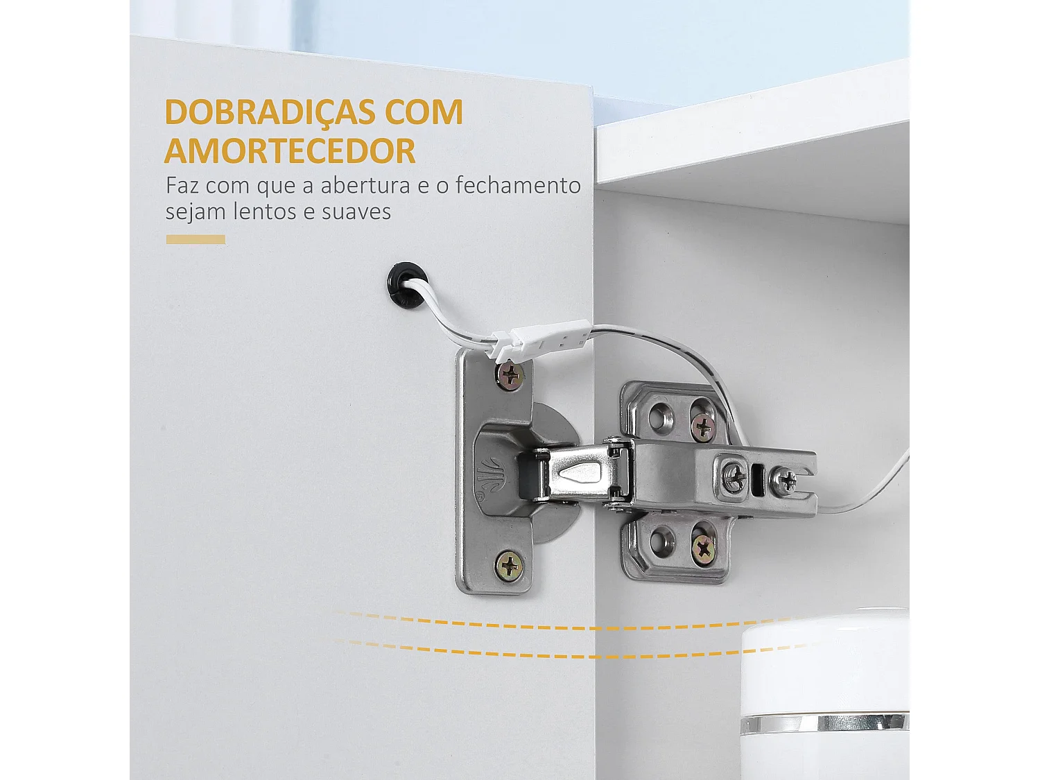 Armário de Banho com Espelho e Luz LED - 70x15x65 cm - Moderno e Funcional