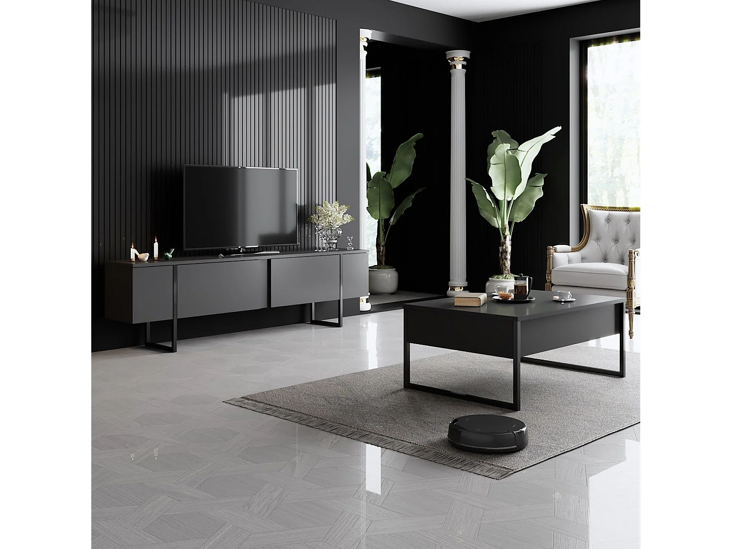 Set mobili soggiorno Kailua Z102