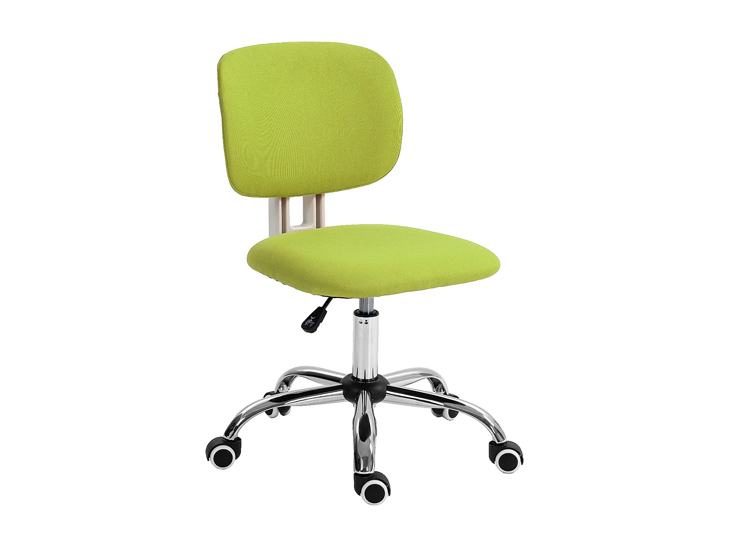 Silla de oficina verde 48x53x90 cm Vinsetto