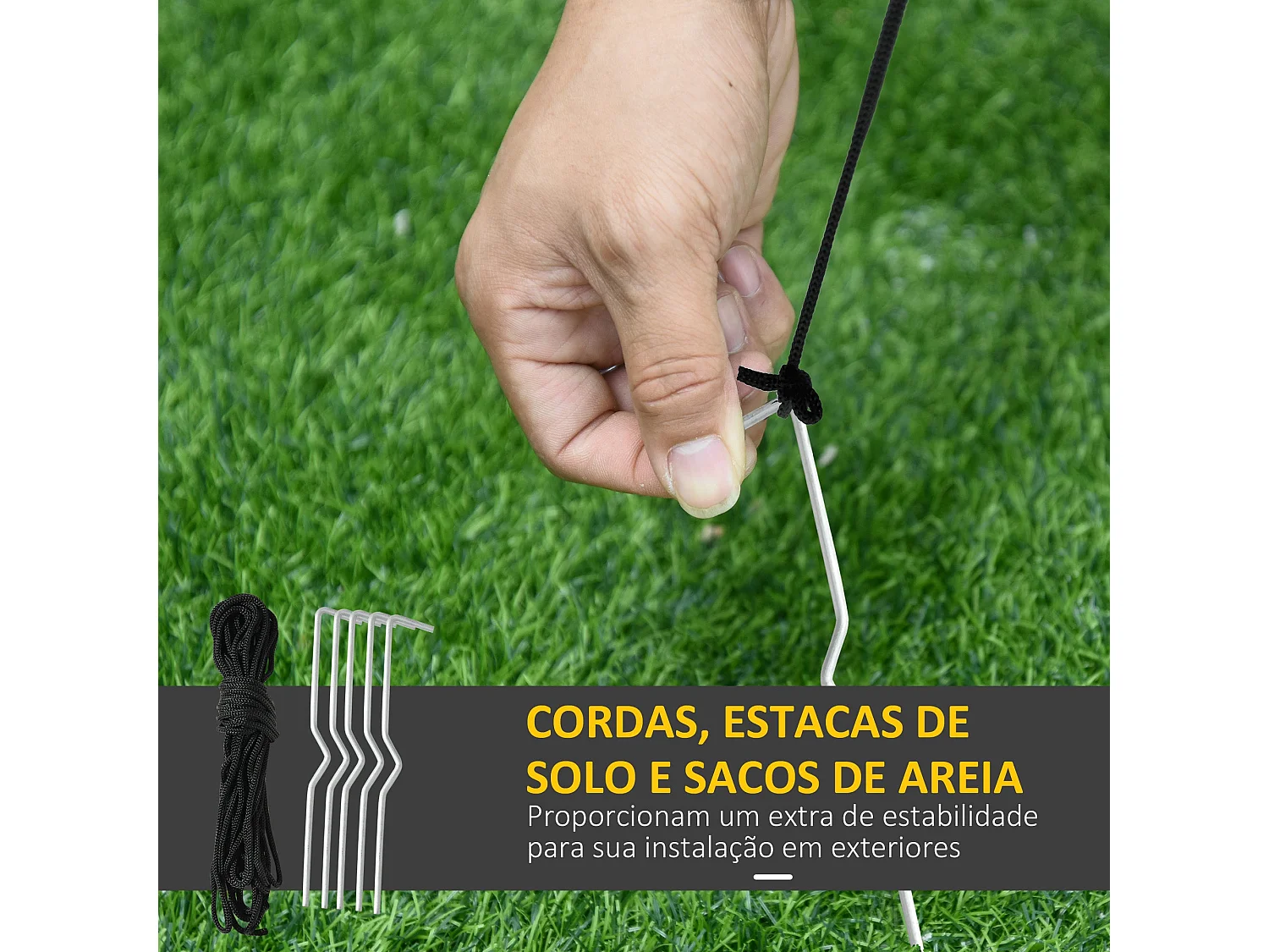 Decoração de Natal Insuflável Pai Natal com Luzes LED e Inflador Elétrico - 240 cm