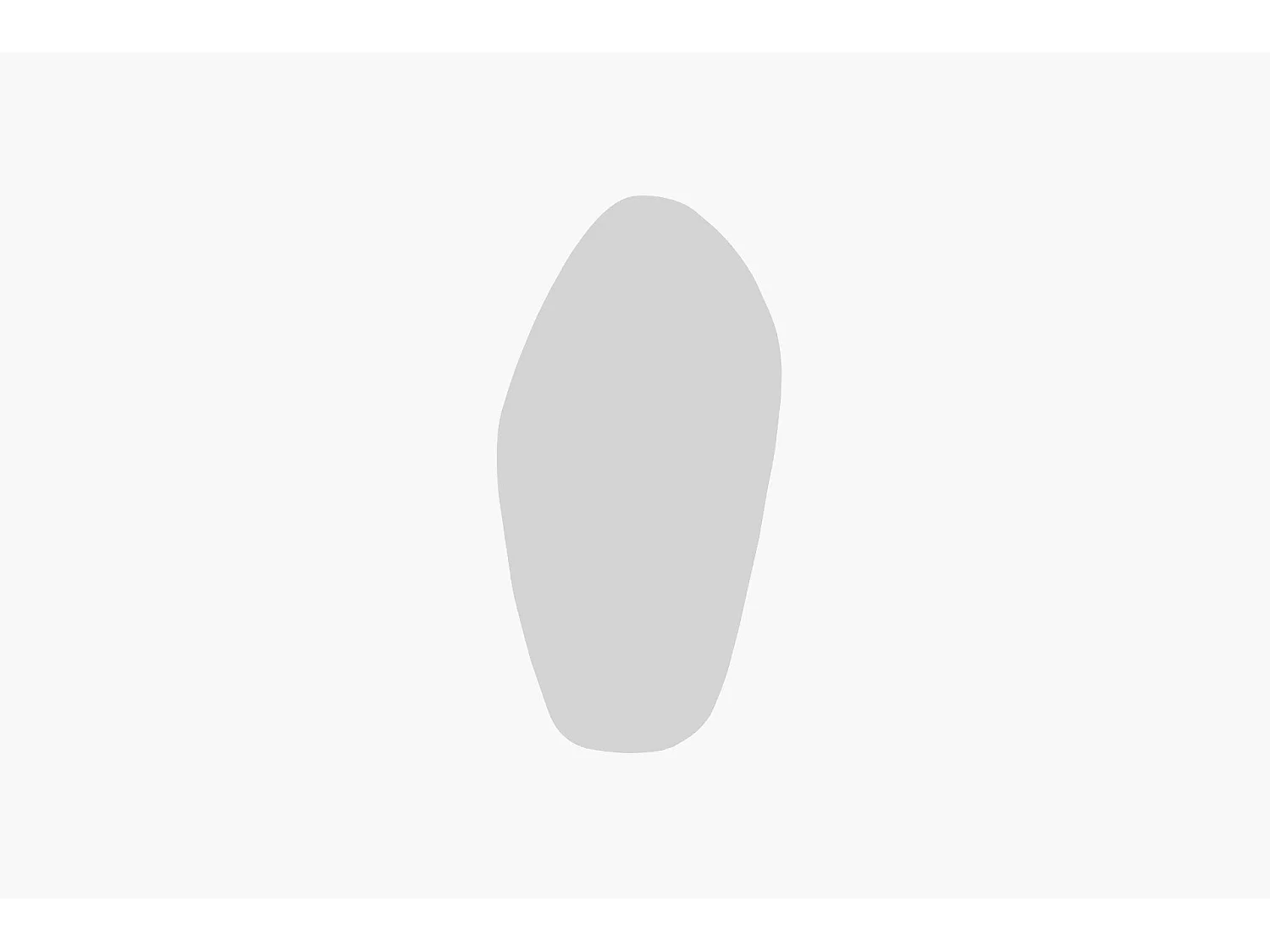 Sunleaf - Miroir de forme organique 60x120cm - Transparent