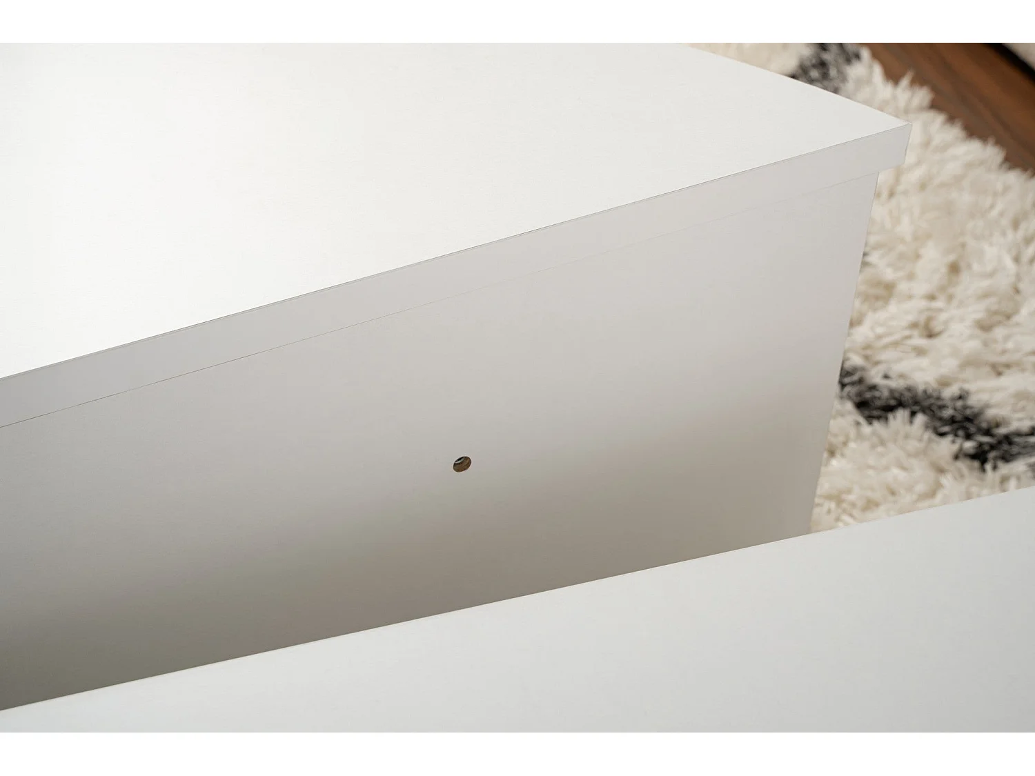 Mesa de Centro Modular "Orion" Branca - Elegância e Versatilidade para sua Sala