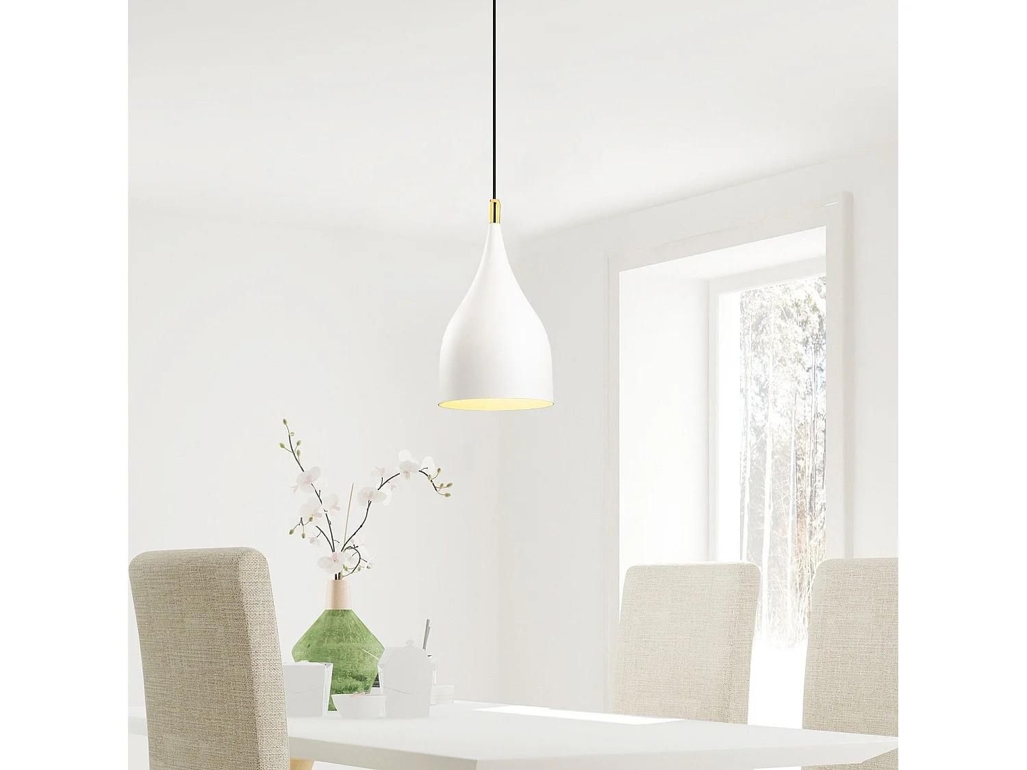 Candeeiro Moderno Elegante com Altura Ajustável - Sağlam 3771