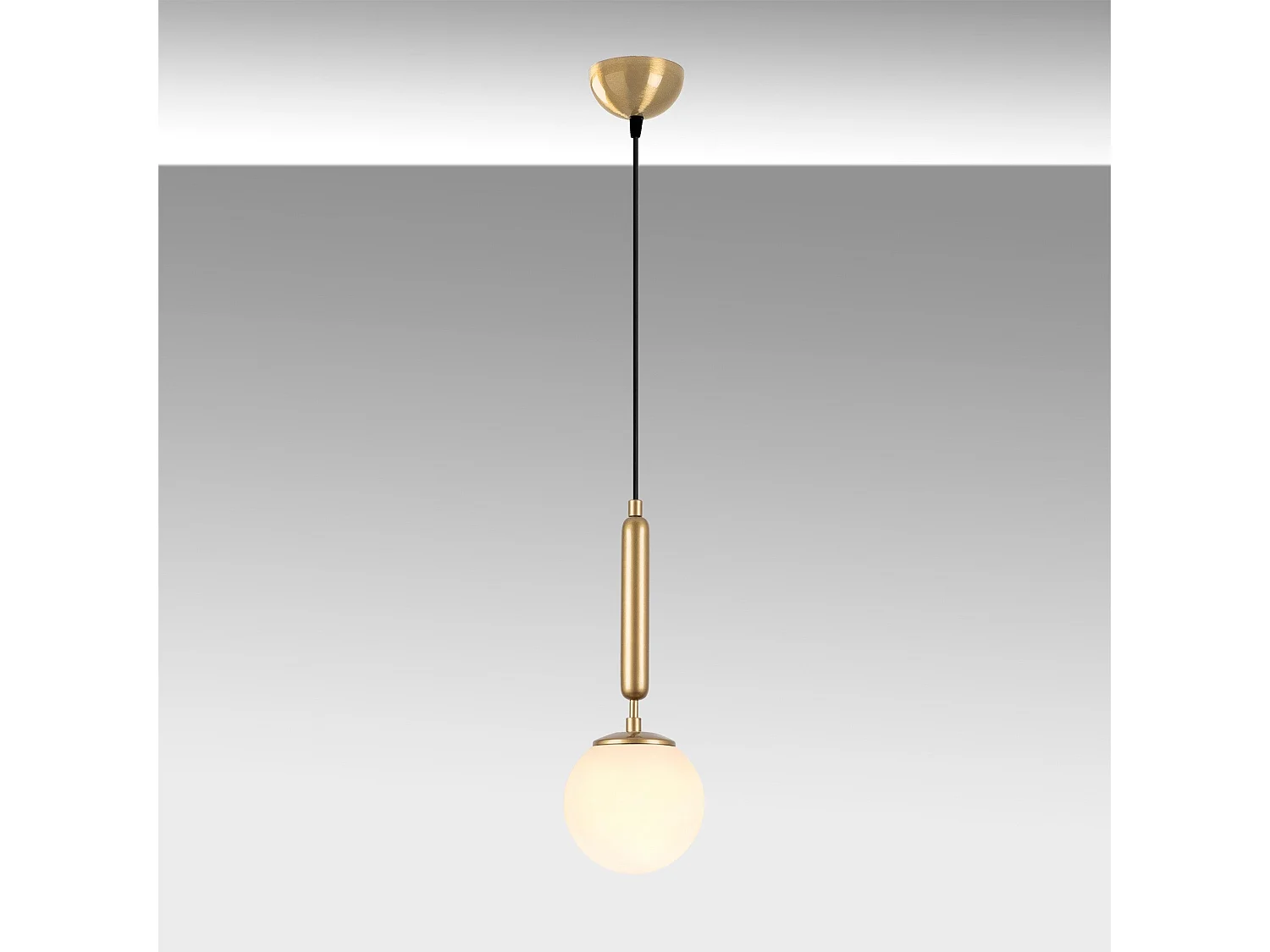 Candeeiro de Cobre Elegante com Altura Ajustável para Ambientes Sofisticados