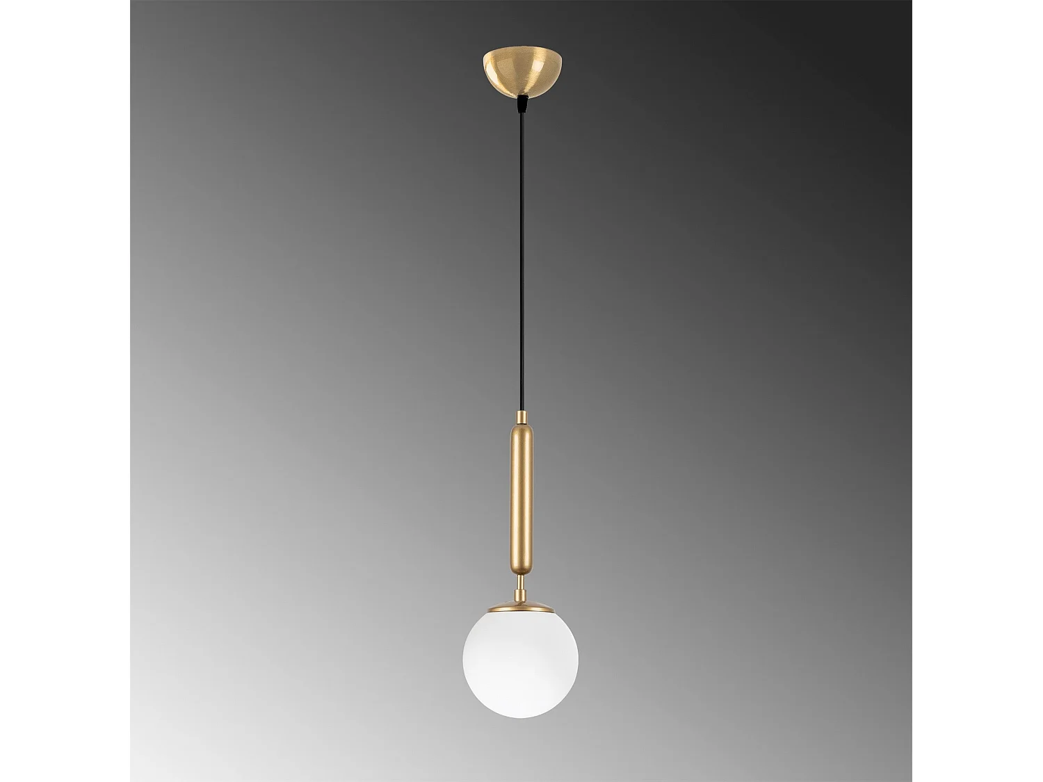 Candeeiro de Cobre Elegante com Altura Ajustável para Ambientes Sofisticados