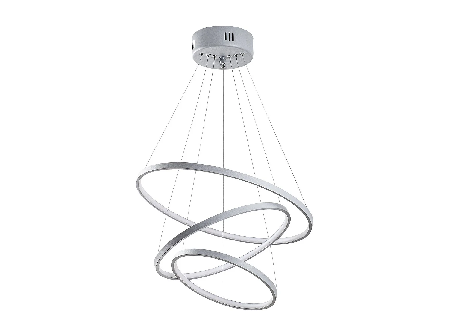 Candeeiro de Teto LED Regulável Simit – Cinzento – Design Moderno para Qualquer Espaço