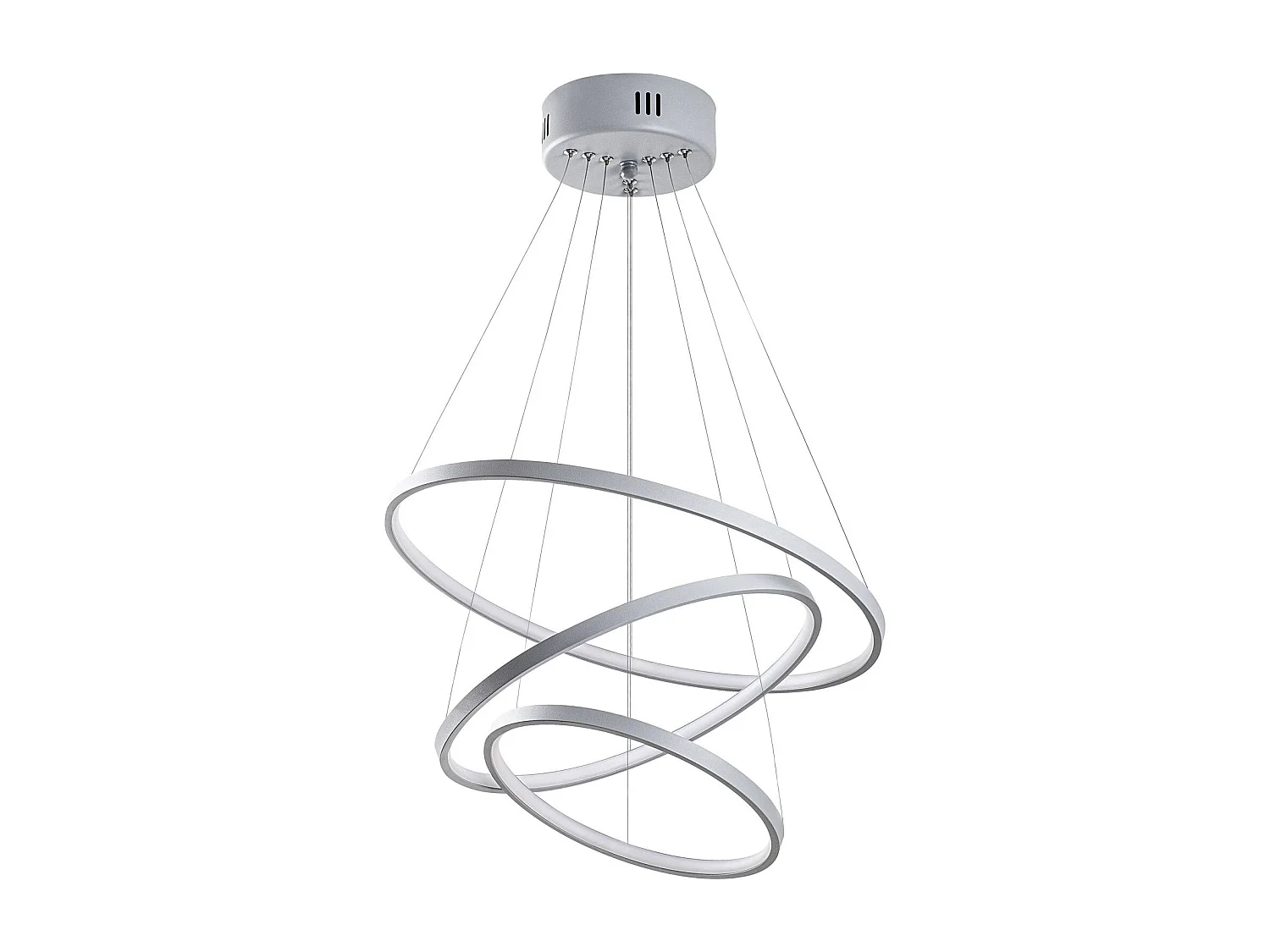 Candeeiro de Teto LED Regulável Simit – Cinzento – Design Moderno para Qualquer Espaço