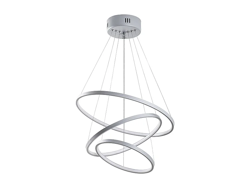 Candeeiro de Teto LED Regulável Simit – Cinzento – Design Moderno para Qualquer Espaço