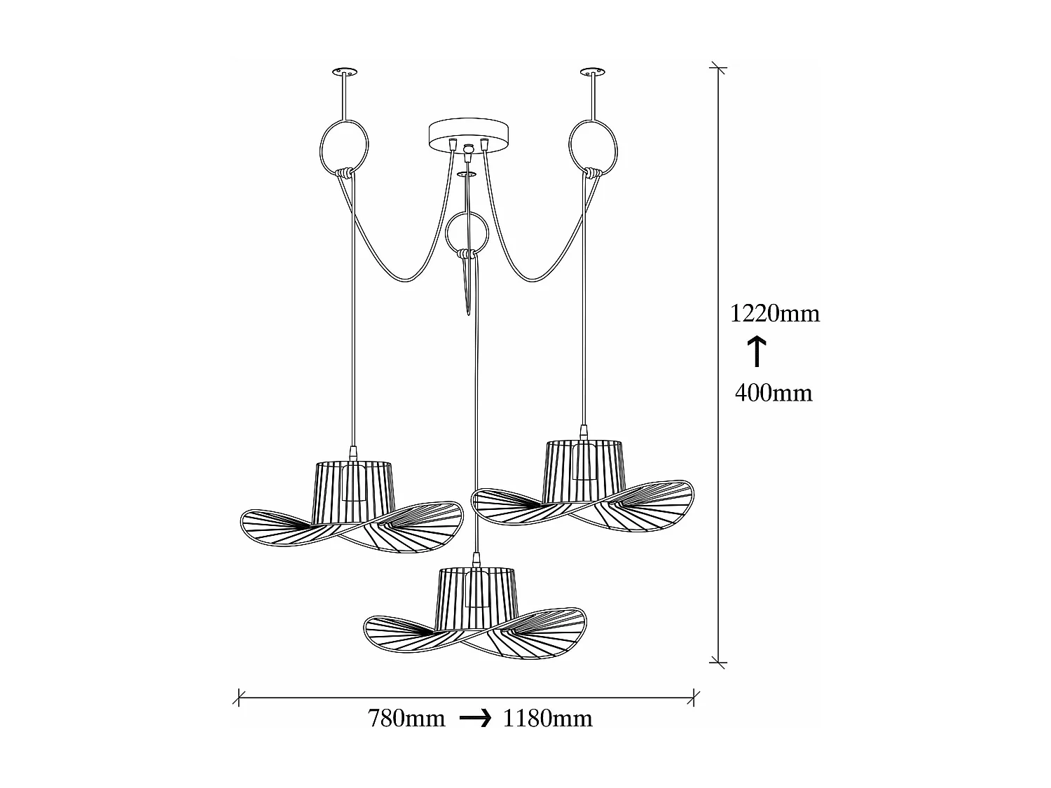 Candeeiro de Metal Preto - Design Moderno e Elegante para Sua Casa