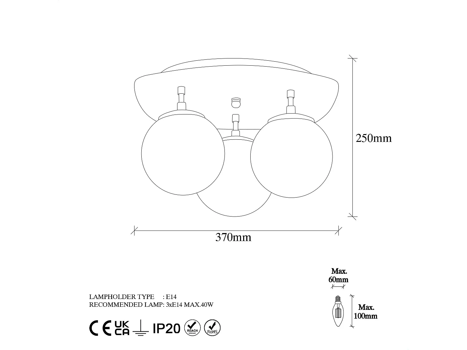 Candeeiro Preto e Branco Elegante - Design Moderno para o Seu Espaço