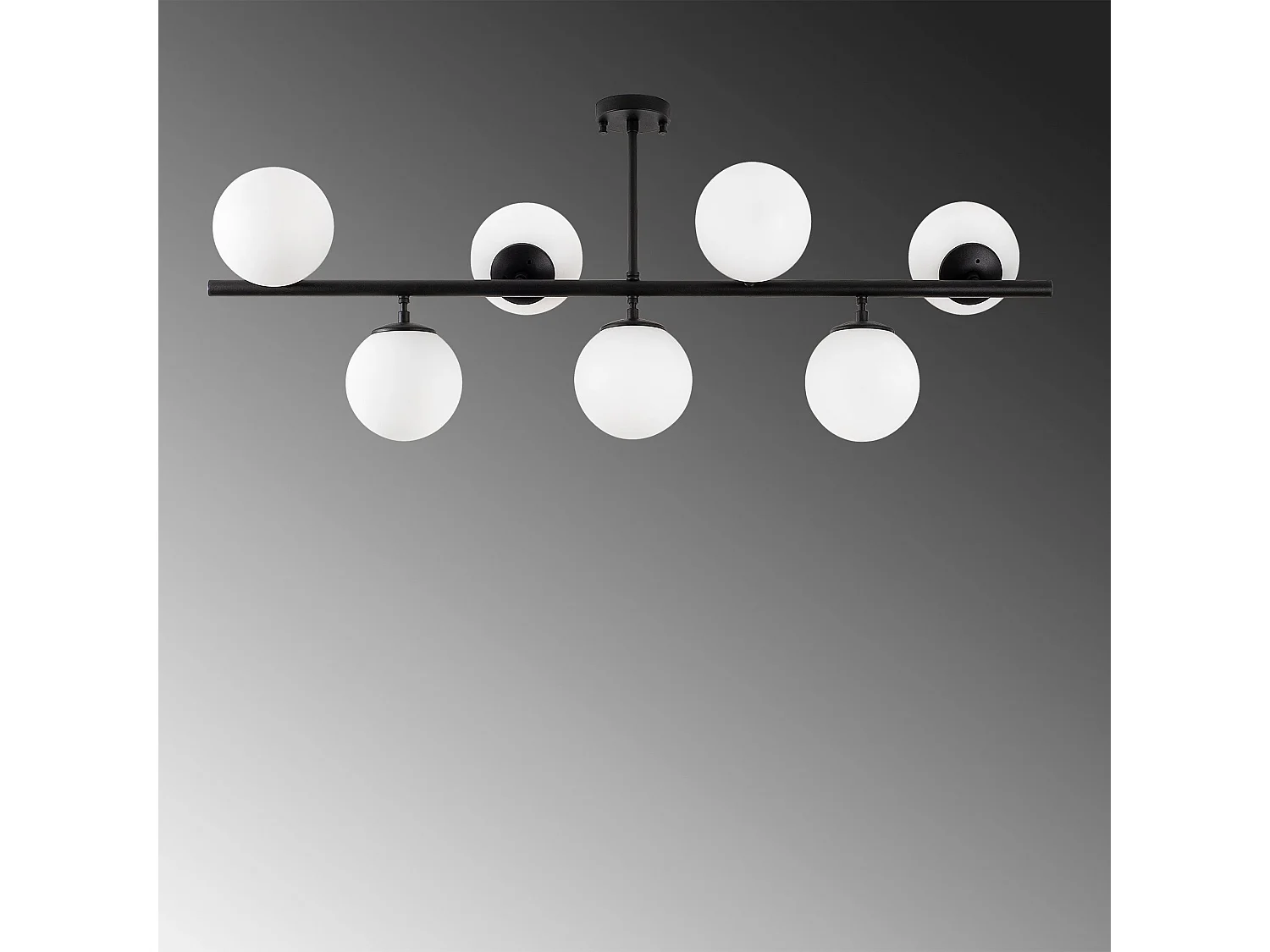 Candeeiro Preto Fazli 10526 - Elegância e Estilo para o Seu Espaço