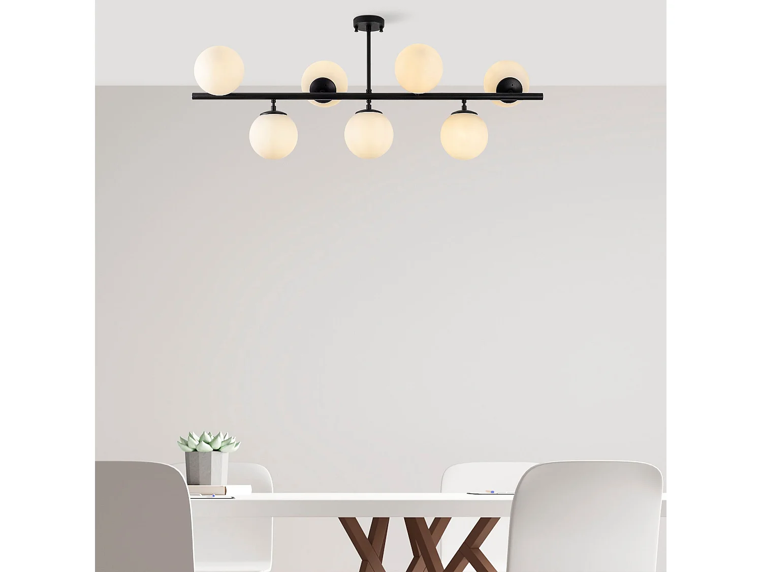 Candeeiro Preto Fazli 10526 - Elegância e Estilo para o Seu Espaço