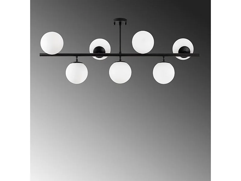 Candeeiro Preto Fazli 10526 - Elegância e Estilo para o Seu Espaço