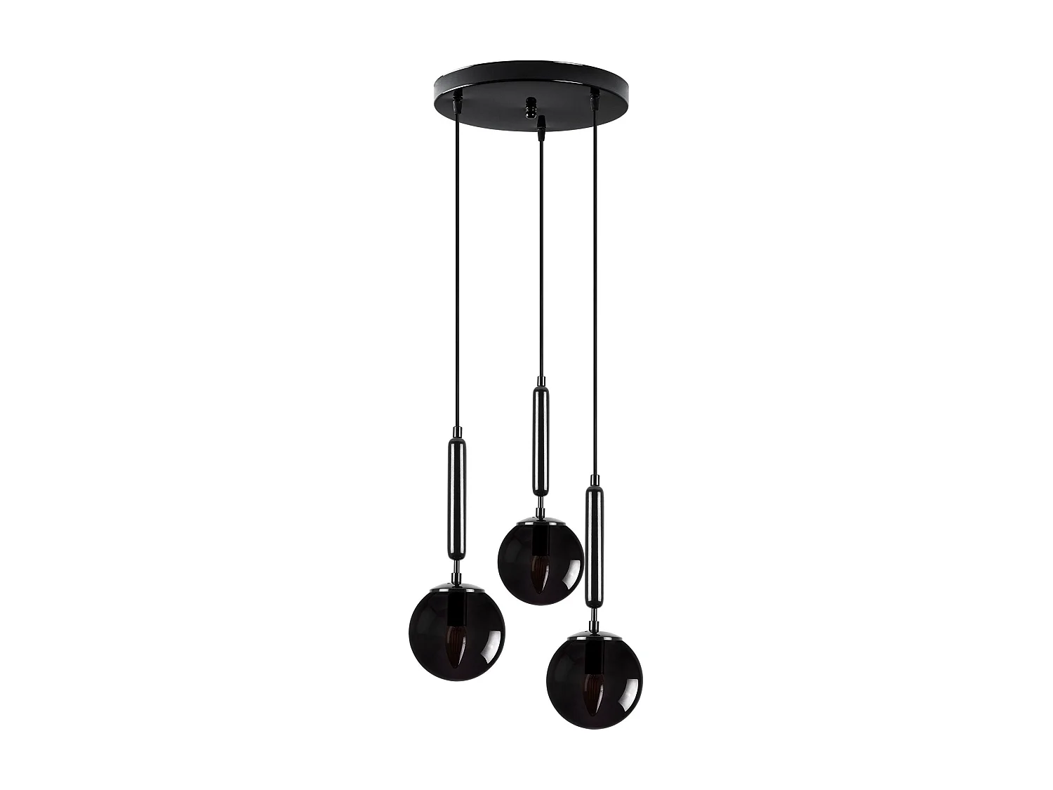 Candeeiro Preto King 11455 - Elegância e Sofisticação para o Seu Espaço