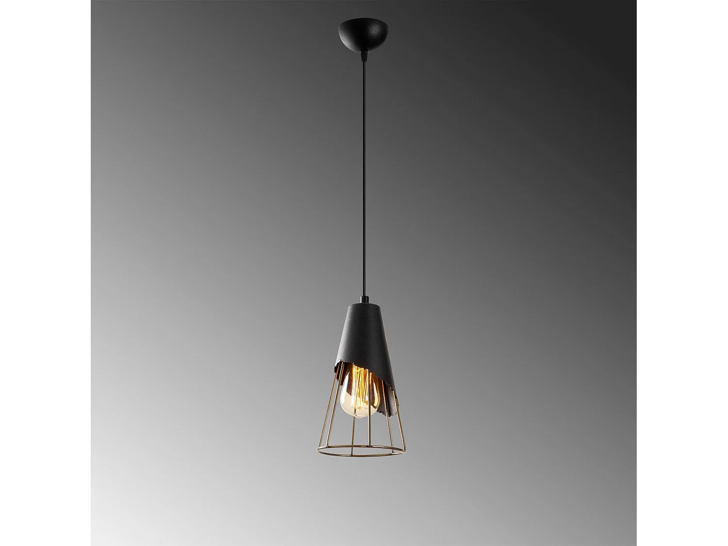 Candeeiro Industrial Sivani Tel - Estilo Moderno e Elegante